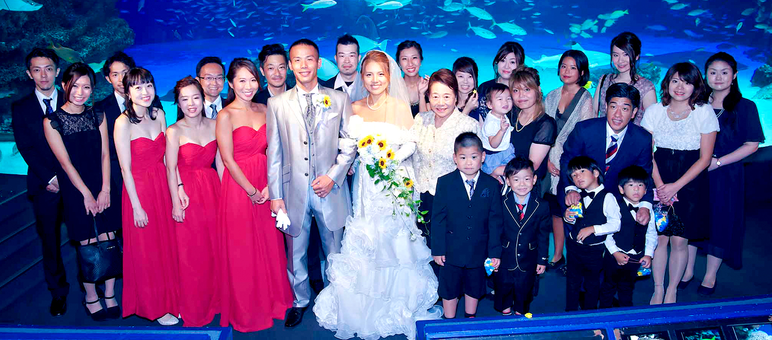 公式 サンシャインスカイブライダル 水族館 上空210mの結婚式
